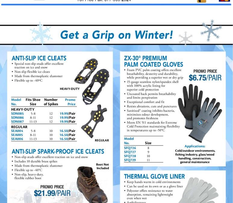 Get a grip on winter!