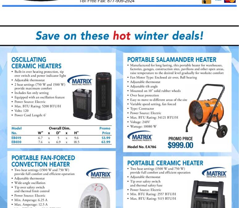 Save on these Hot winter deals!